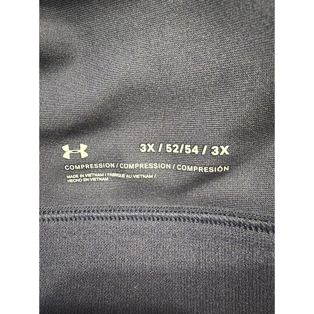 Under Armour Women's Plus Size Mid Crossback Print Sports Bra Purple Size 3X New - Picture 4 of 5